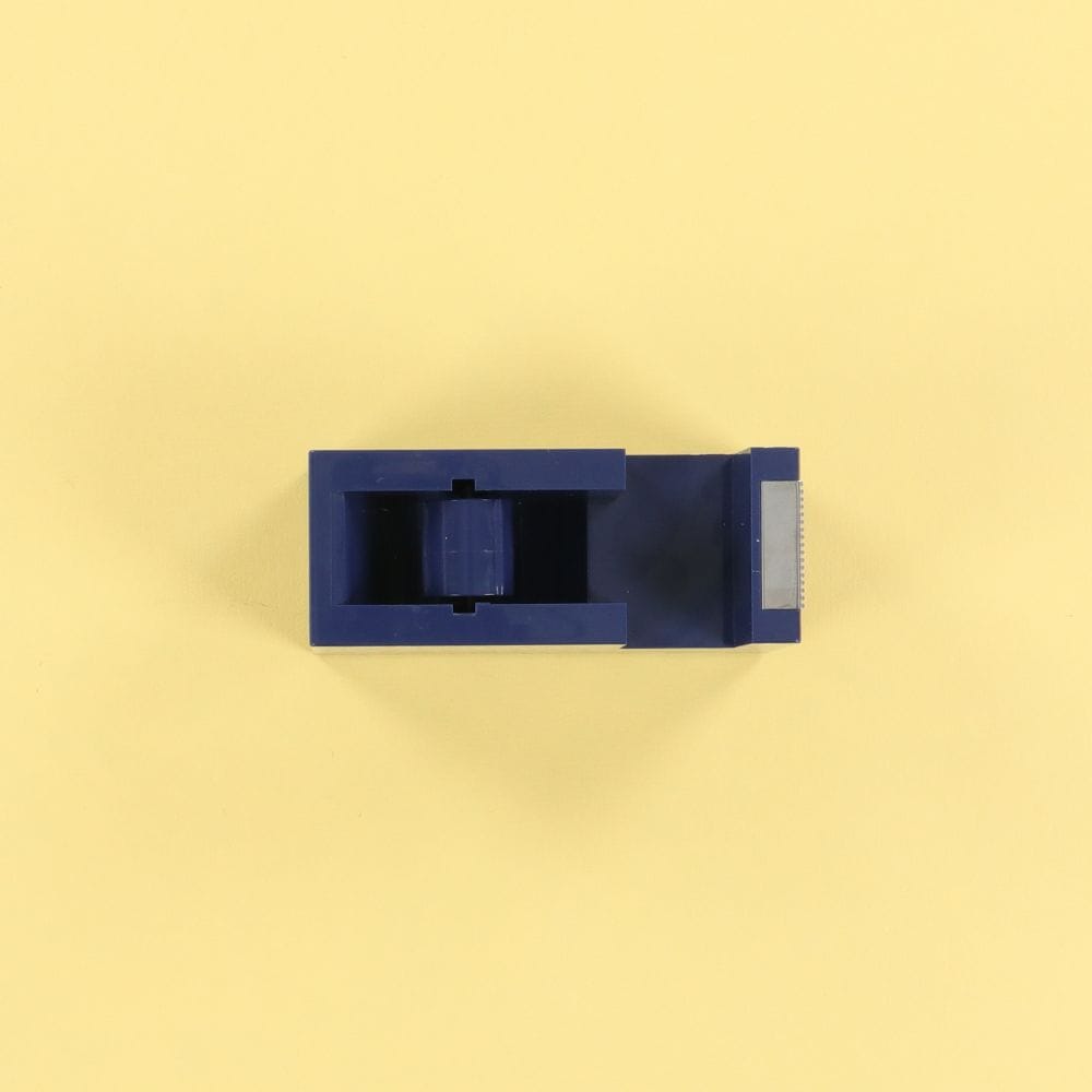 Navy Floral Tape Dispenser