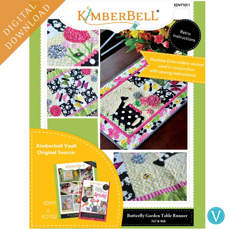 KDVT1011 Butterfly Garden Table Runner
