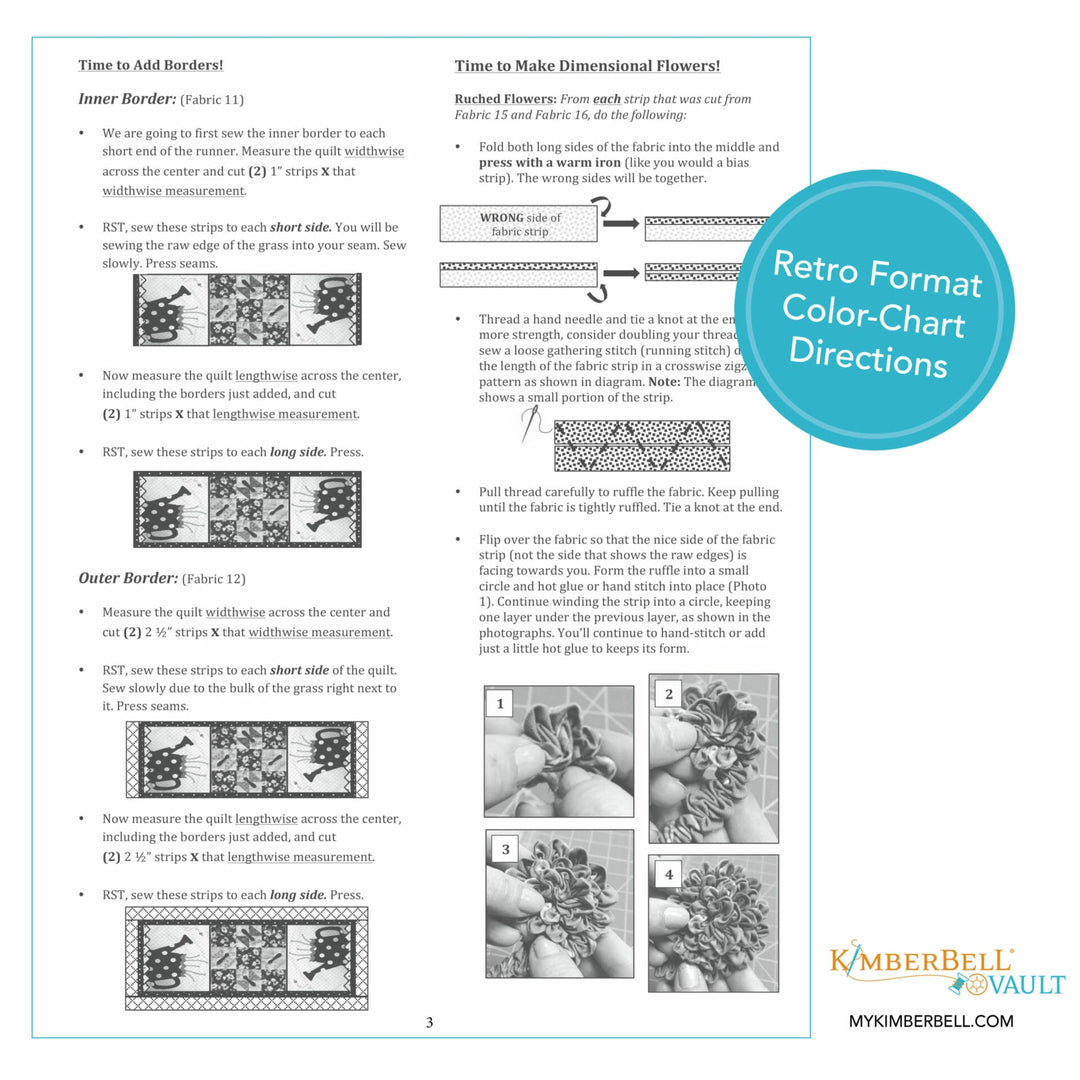 Butterfly Garden Table Runner