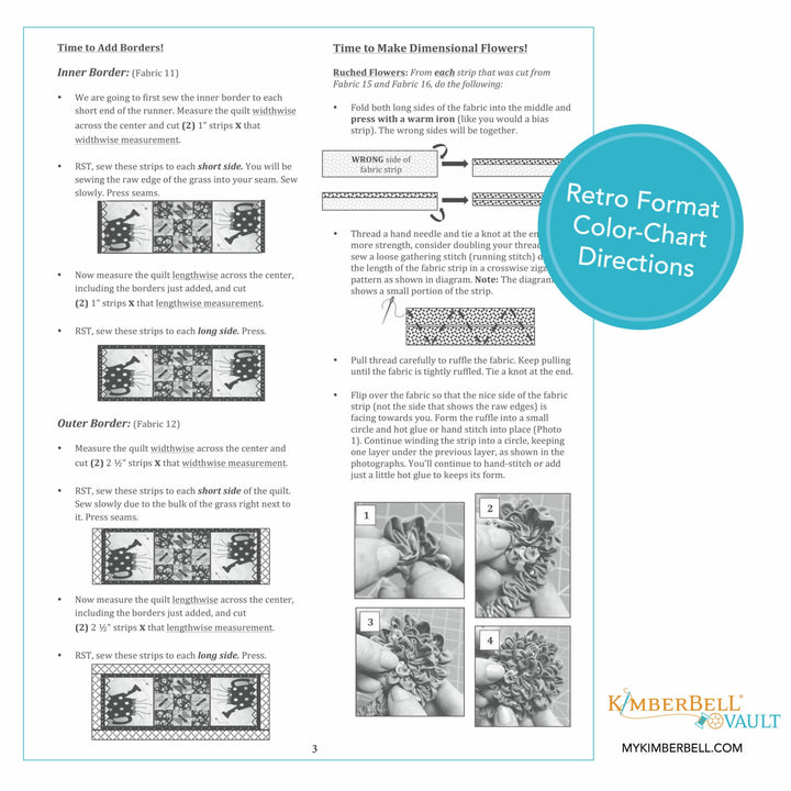 Butterfly Garden Table Runner