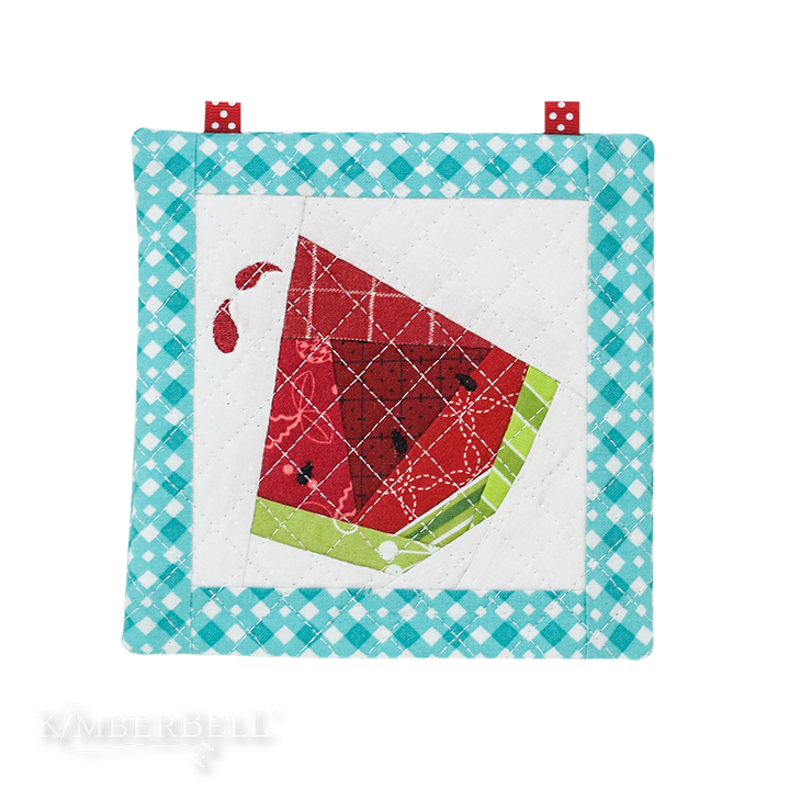 Machine Embroider by Number: Watermelon