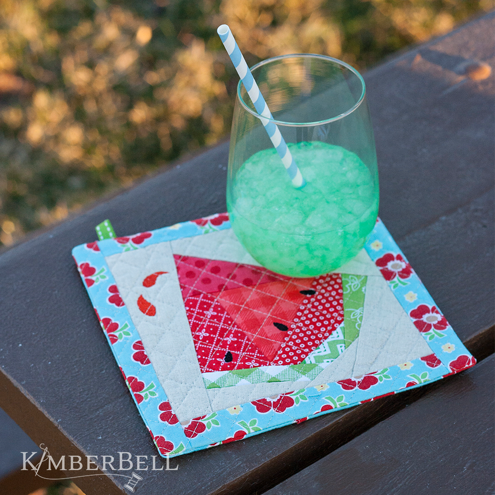 Machine Embroider by Number: Watermelon
