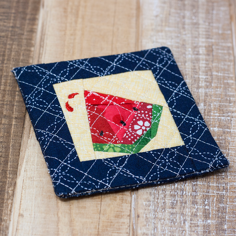 Machine Embroider by Number: Watermelon