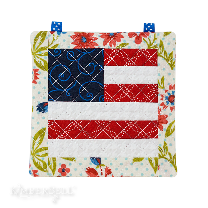 Machine Embroider by Number: American Flag