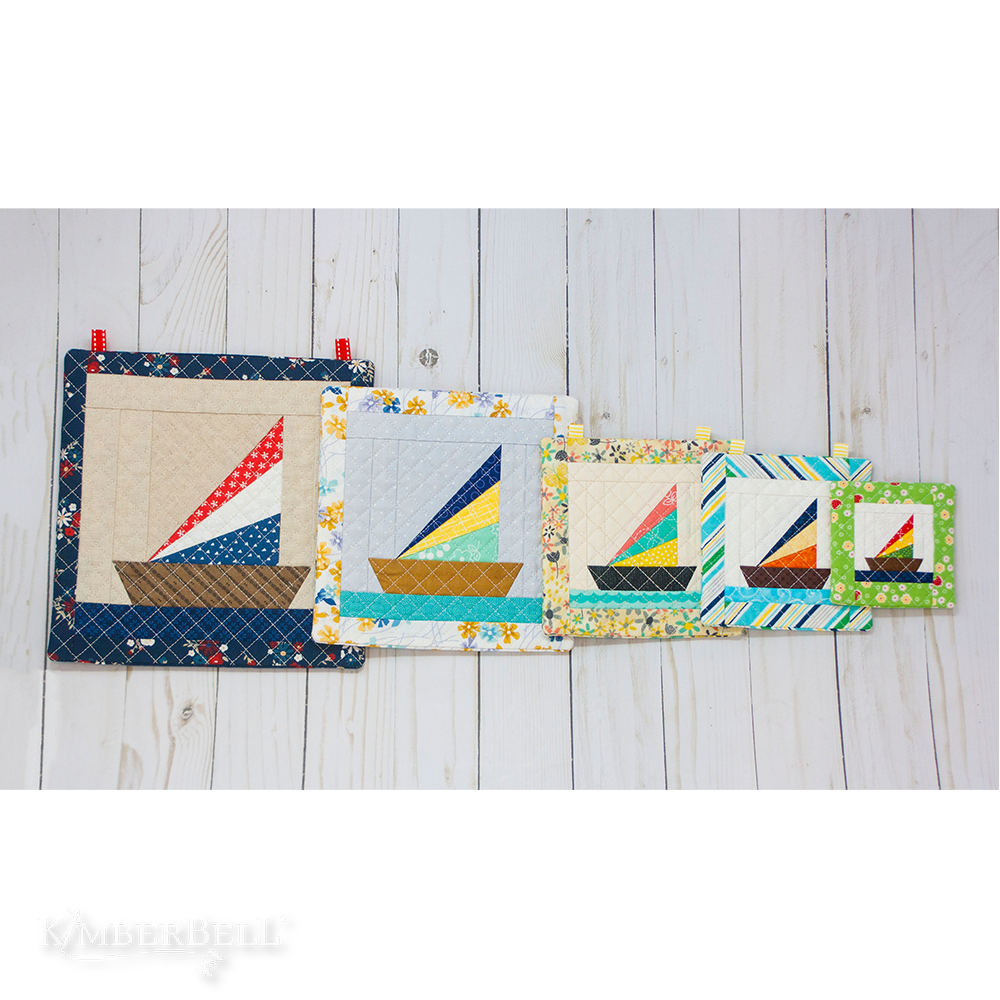 Machine Embroider by Number: Sailboat