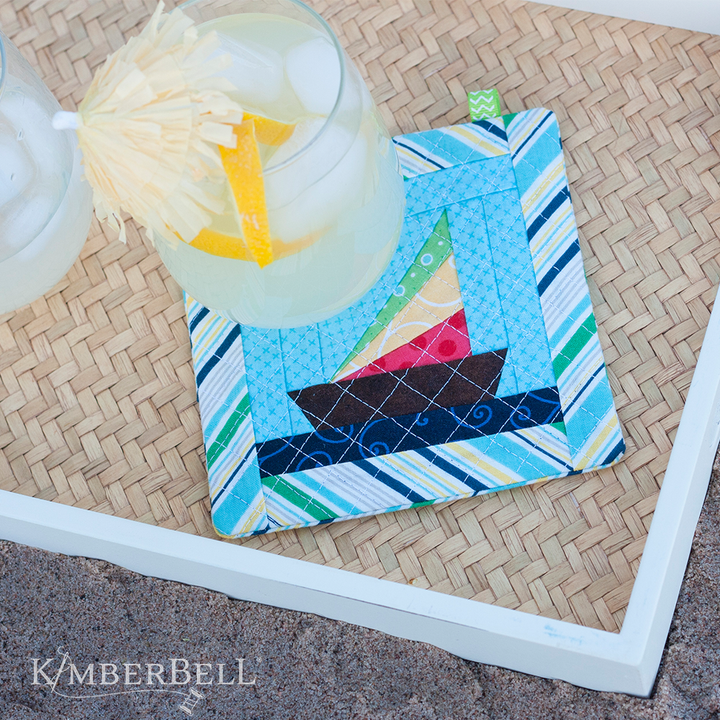 Machine Embroider by Number: Sailboat