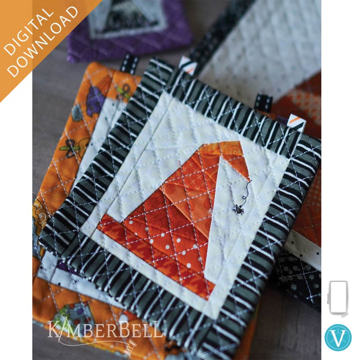 KDVT1029 Machine Embroider by Number: Witch Hat