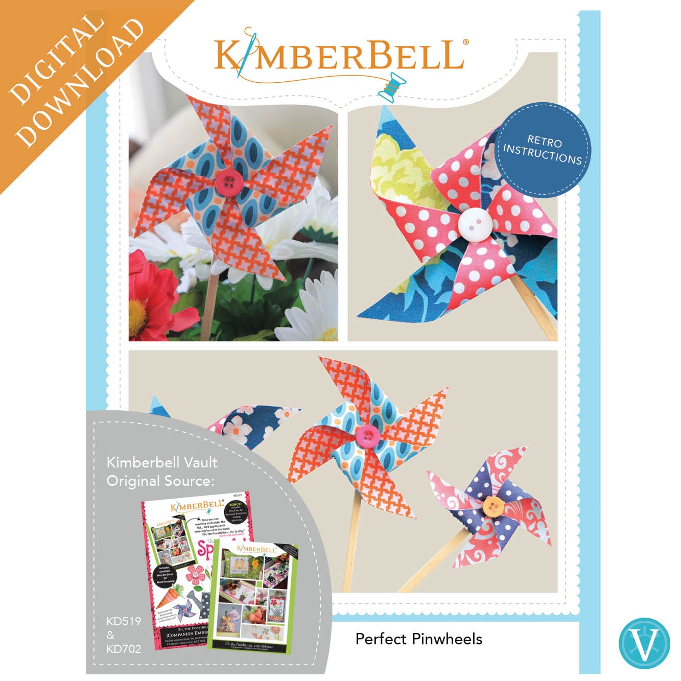 Perfect Pinwheels | Kimberbell