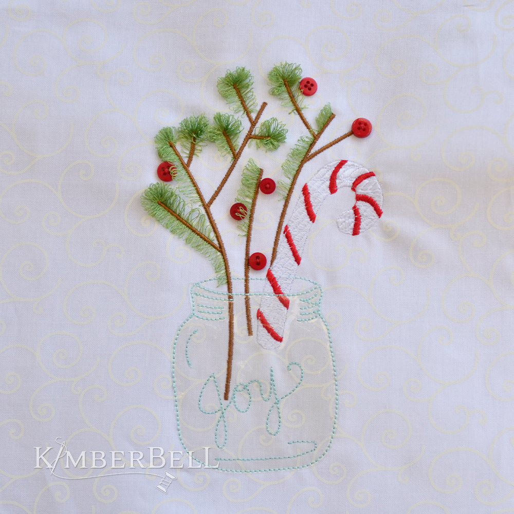 Fun with Fringe: Jars of Seasonal Flowers