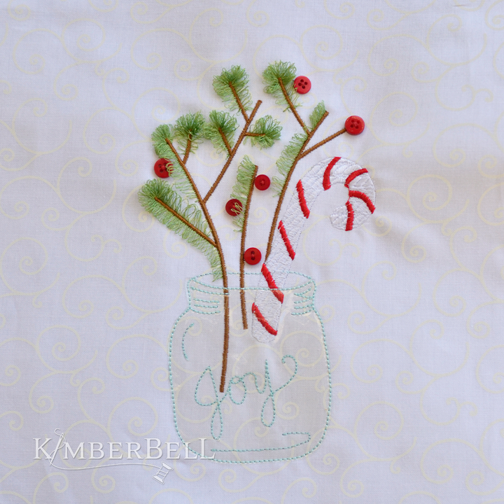 Fun with Fringe: Jars of Seasonal Flowers