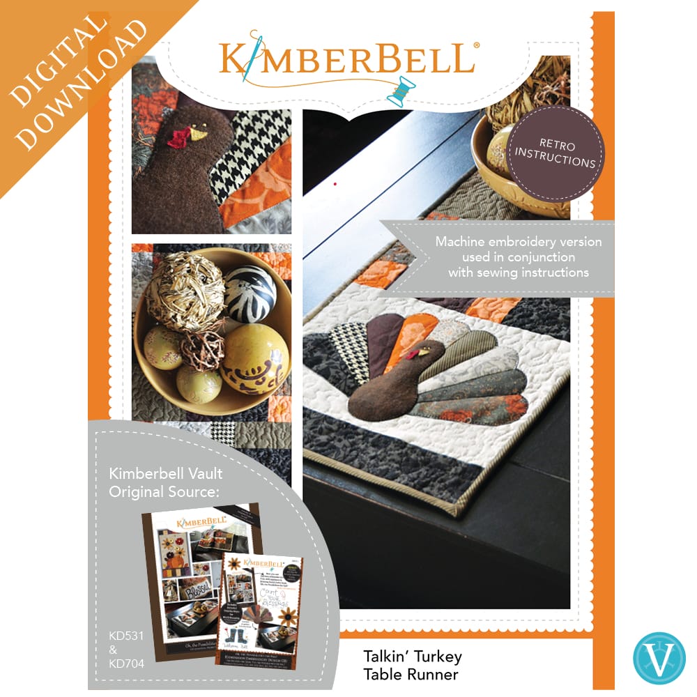 KDVT1095 - Talkin' Turkey Table Runner