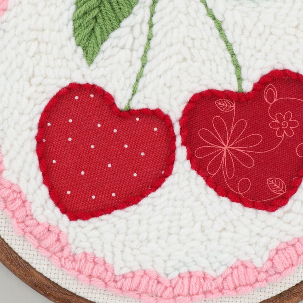 Life is Cherry Sweet - Punch Needle Plus Kit