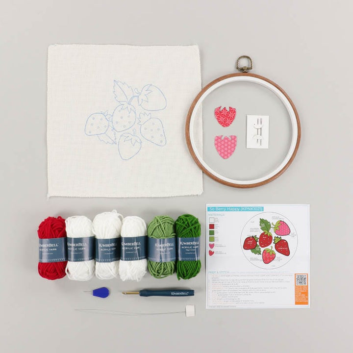 So Berry Happy Punch Needle Plus Kit
