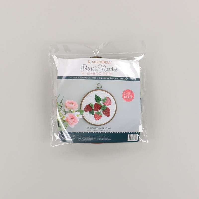 So Berry Happy Punch Needle Plus Kit