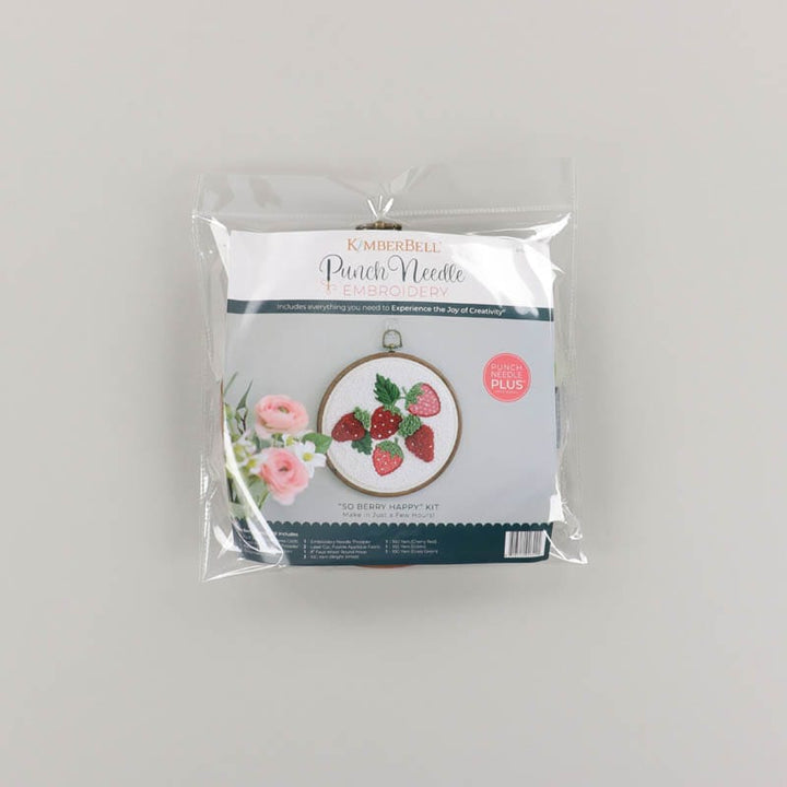 So Berry Happy Punch Needle Plus Kit