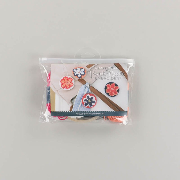 Hello Daisy Key Chain Punch Needle Kit