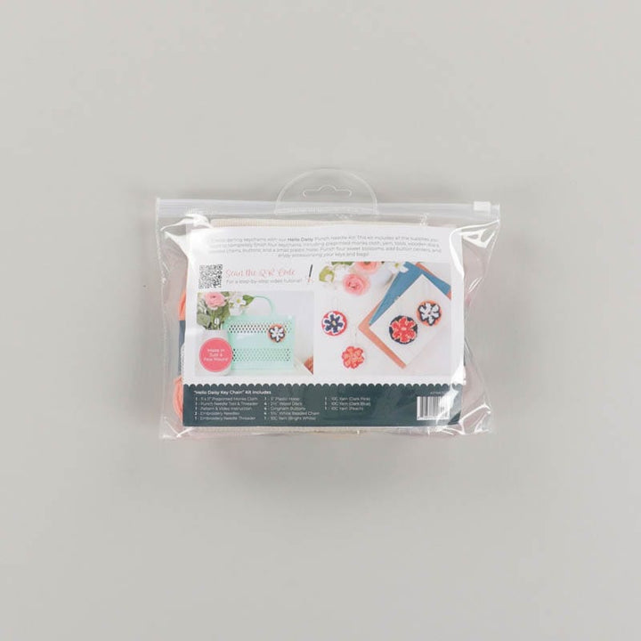 Hello Daisy Key Chain Punch Needle Kit