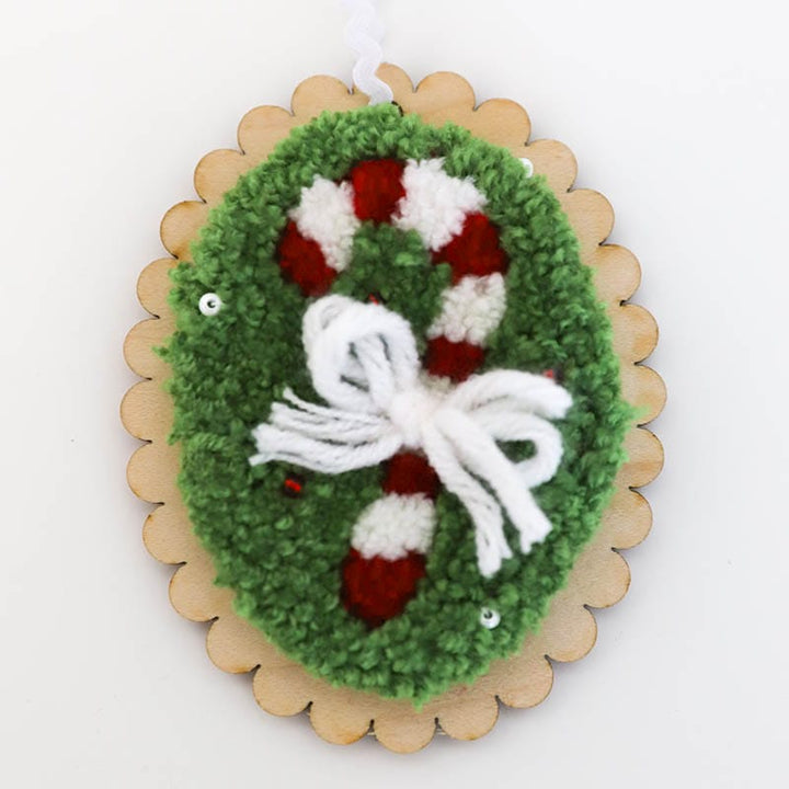 Cozy Christmas Ornaments Punch Needle Plus