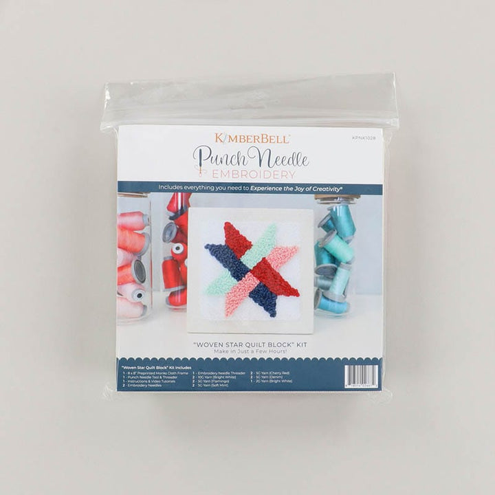 Woven Star Punch Needle Kit
