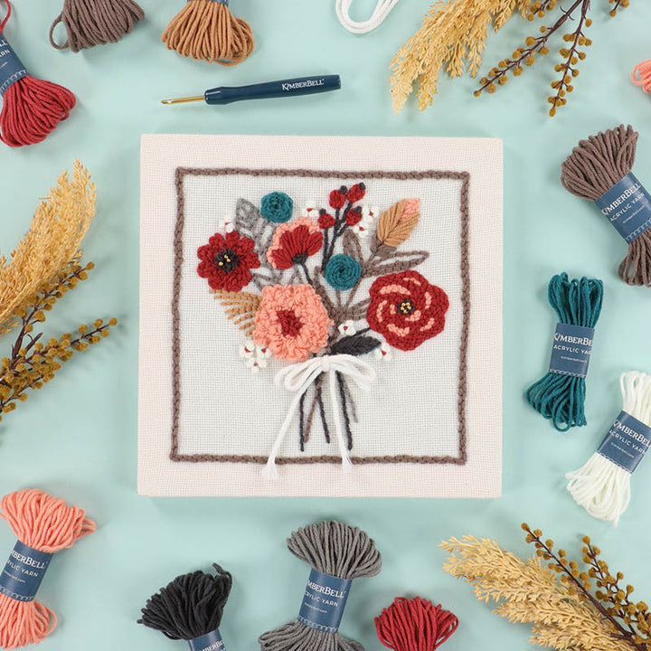Boho Blossoms Punch Needle Kit