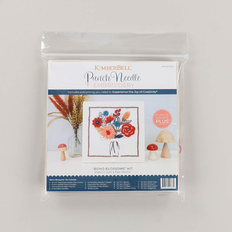 Boho Blossoms Punch Needle Kit