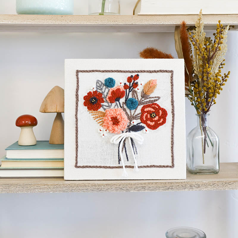 Boho Blossoms Punch Needle Kit