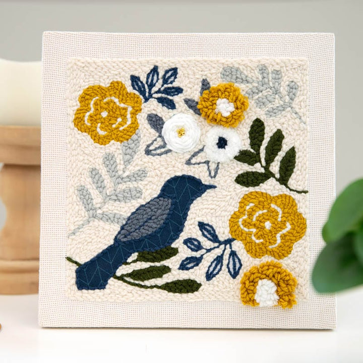 Birdsong Bouquet - Punch Needle Plus Kit
