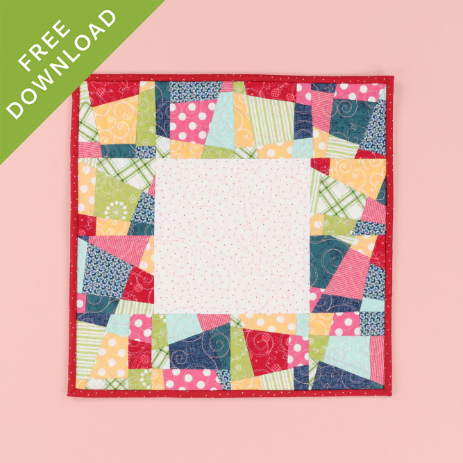 Kimberbell Confetti Cupcake Topper PDF Pattern