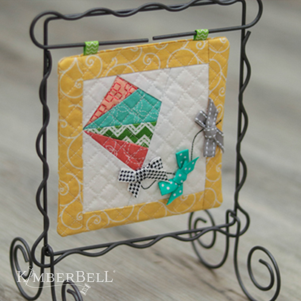 Machine Embroider by Number: Kite