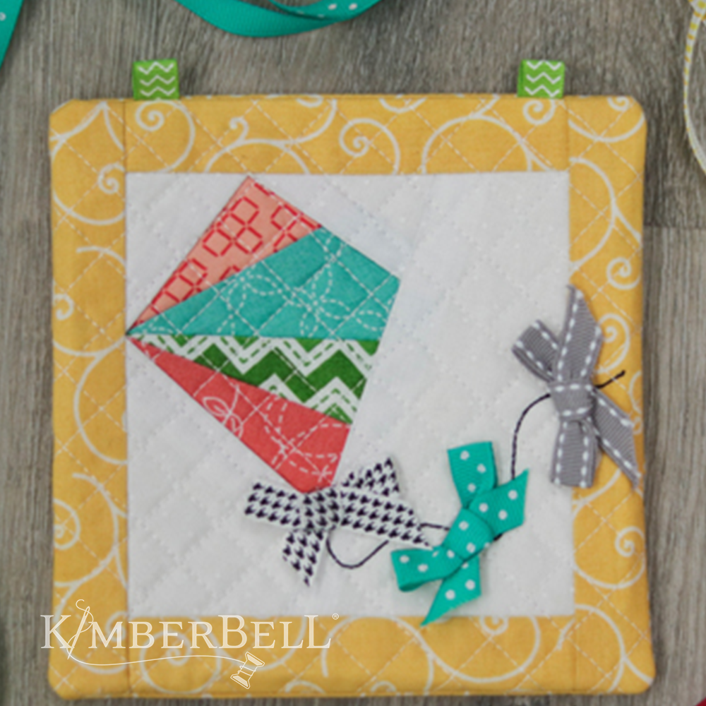 Machine Embroider by Number: Kite