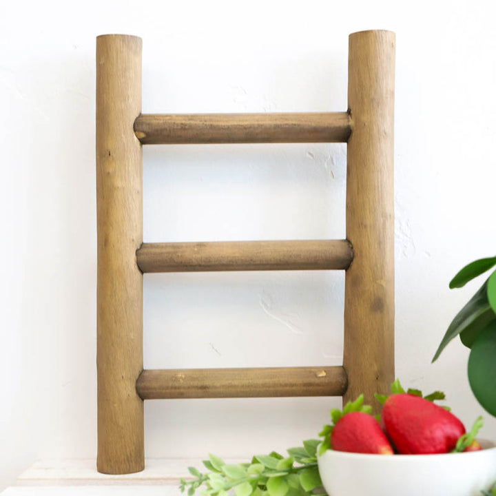 Mini Wooden Ladder Display