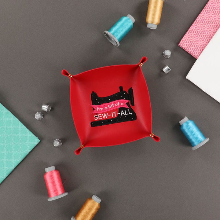 Kimberbell Snap Trays Red and Tan