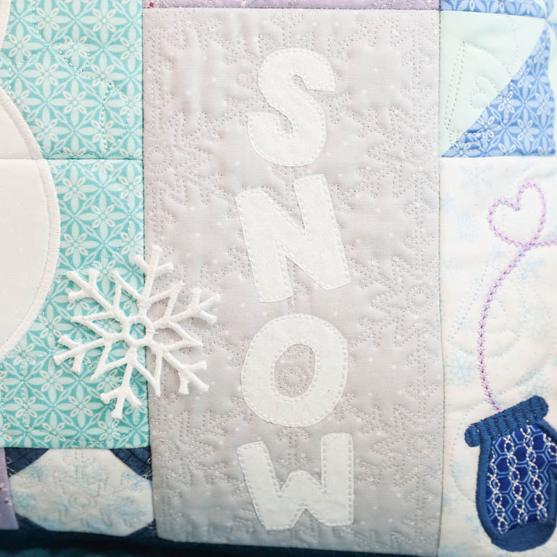 Let it Snow 22" Pillow (Digital Download)