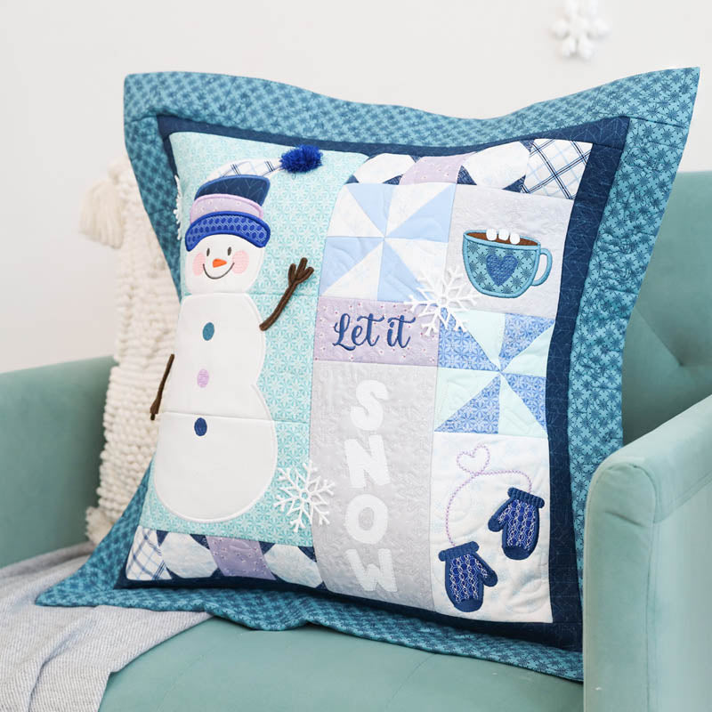 Let it Snow 22" Pillow (Digital Download)