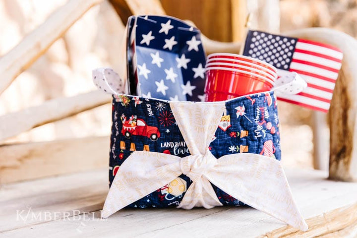 Loves Me Knot Basket, Sewing