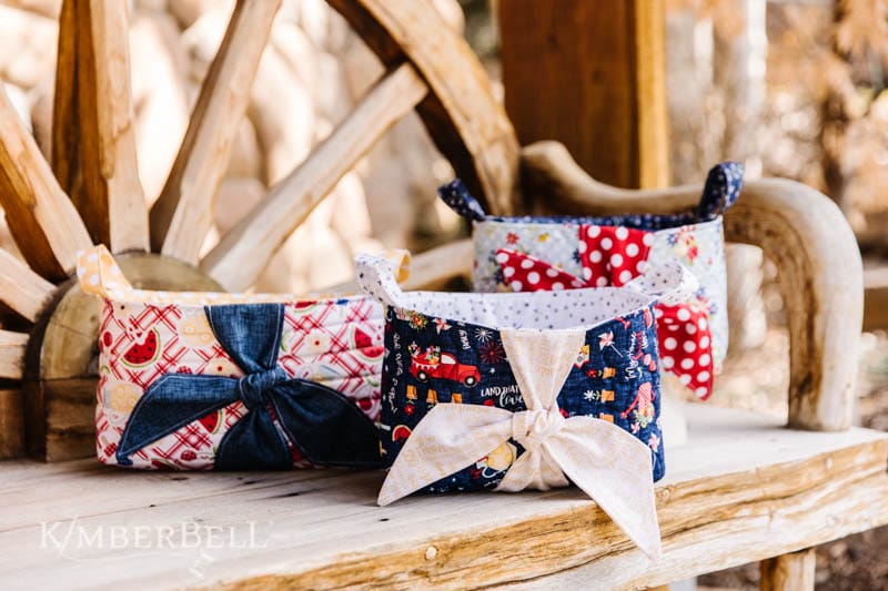 Loves Me Knot Basket, Sewing