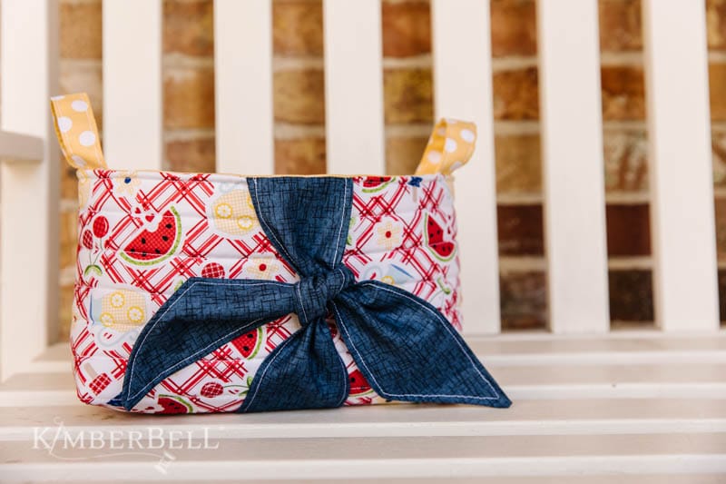 Loves Me Knot Basket, Sewing