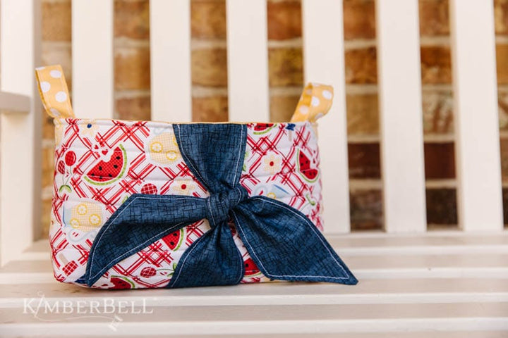 Loves Me Knot Basket, Sewing