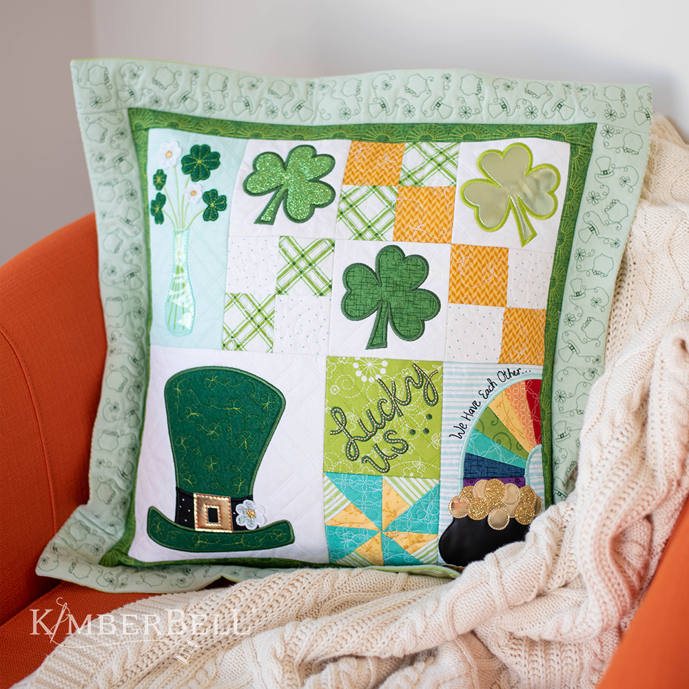 Lucky Us 22 x 22" Pillow