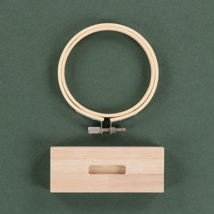 Bamboo Hoop &amp; Stand