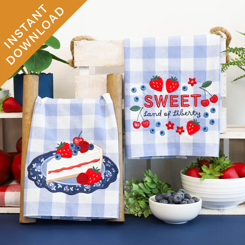 Patriotic Tea Towels (Digital Download)
