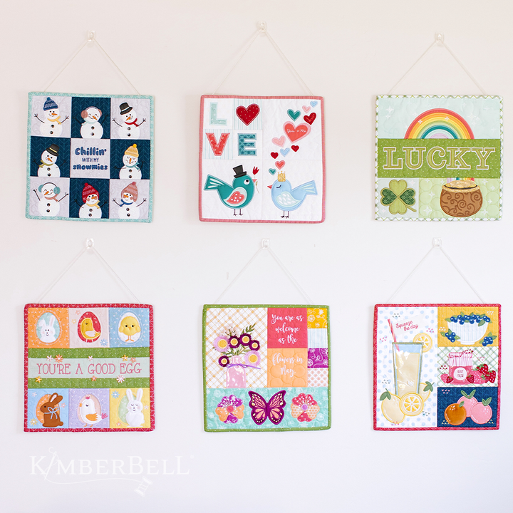 Mini Quilts Vol. 1: January-June Quilting Bundle