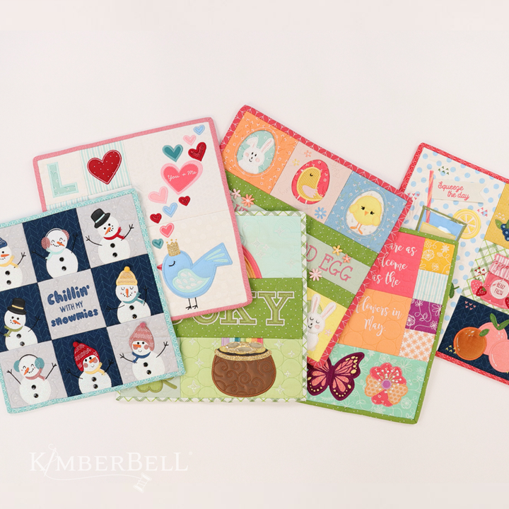 Mini Quilts Vol. 1: January-June Quilting Bundle