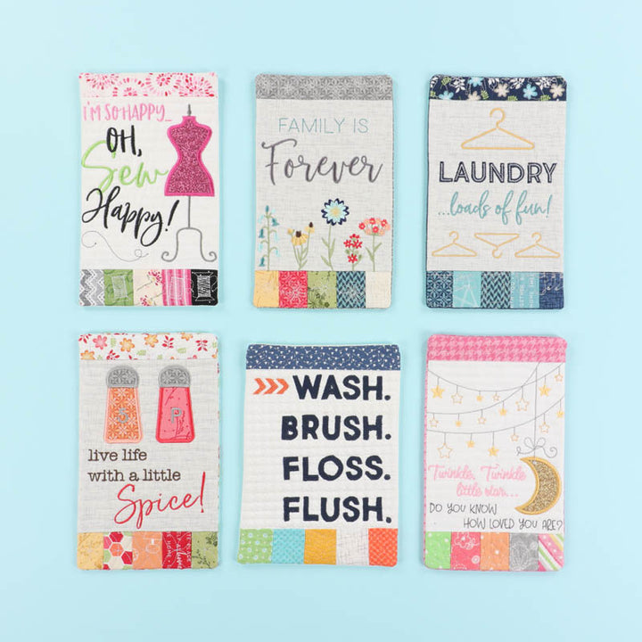 Mini Wall Hangings Vol. 1: A Happy Home