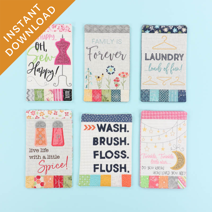 Mini Wall Hangings Vol. 1: A Happy Home