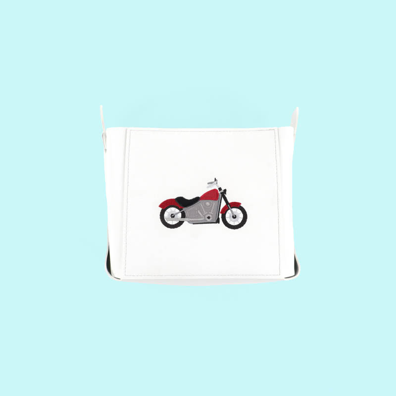 Motorcycle Applique 1 - Background Quilting