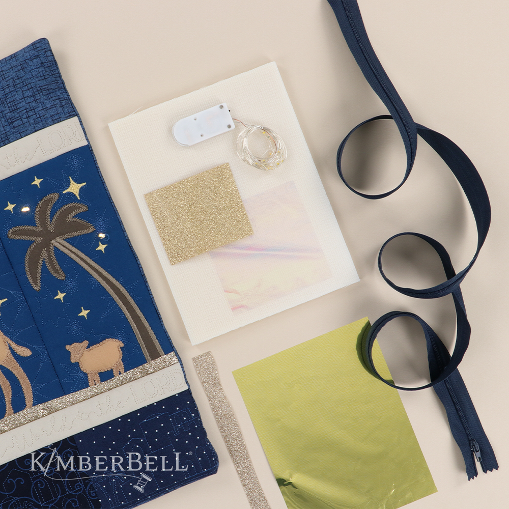 Nativity Bench Pillow Embellishment Kit