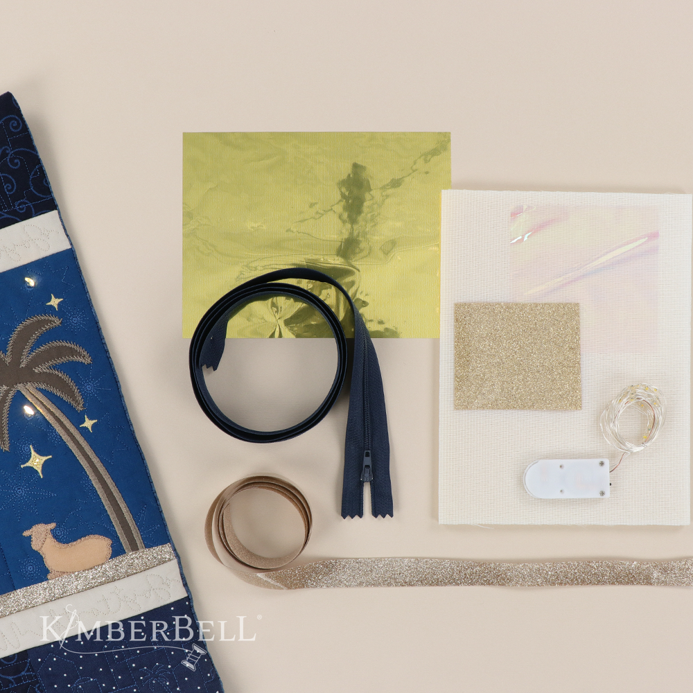 Nativity Bench Pillow Embellishment Kit