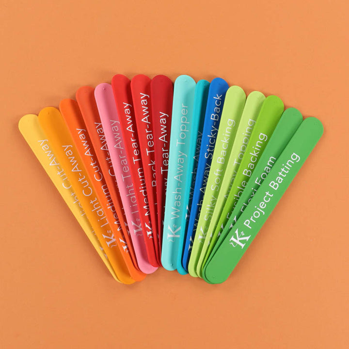 New! Stabilizer Slap Bands - Set of 16