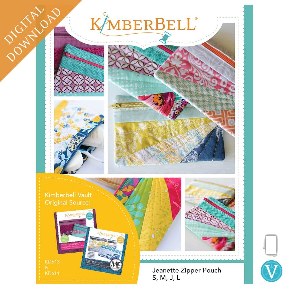 KDVT1050 Jeanette Zipper Pouch